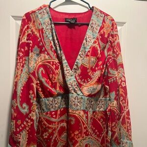 Lane Bryant Bold Red Dress